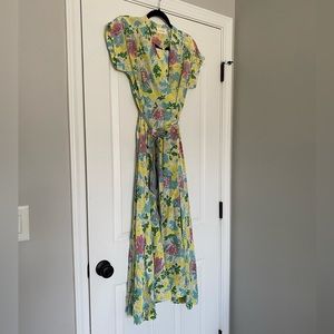 1940’s Vintage Textron Wrap Swing Dress
